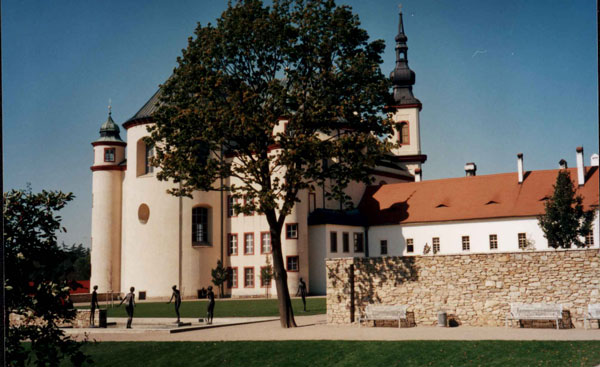 The Piarist Church and Gardens, Litomysl
